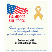 Custom Awareness and Support Pins Your design or idea