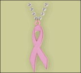 Awareness Ribbon with Beads