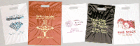 Plastic Bags with your custom printed branding or personalized logo.