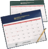 Large desk calendars / planners with your custom printed branding or...
