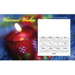 Candle - Holiday Magnetic Calendar Perfcard
