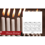 Candles - Holiday Magnetic Calendar Perfcard