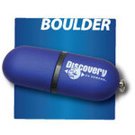 Boulder Smooth Ruberized Feel Memory Stick / USB Drive