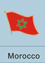 Morocco Flag Pin