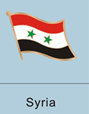 Syria Flag Pin