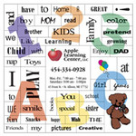 Kids 49 Motivation Words Message Magnet