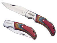 Rainbow Colored Wood Handle Knifes