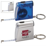 Mini Tape Measure Key chain / LED Light Keychain