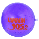 Inflatable Translucent Purple Beachball