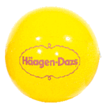 Inflatable Solid Color Yellow Beachball