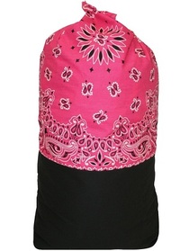 Paisley Bandanna Laundry Bag