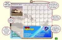 Calendar/Note Paper Mouse Pads
