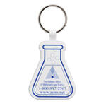 Lab Flask Shaped Keychain