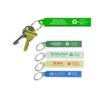 Recycled material key chain