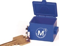 Front End Loader Dumpster Keytag