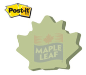 Maple Leaf / Tree Leaf - Die cut Post it Note Pads