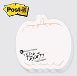 Pumpkin / Jack O Lantern - Die Cut Post-it Note Pads