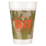 16 oz Foam Camo Cups