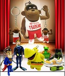 3D Soft PVC Keychains - Figures and Custom Shapes