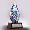 Glass Awards with your custom printed branding or personalized logo.