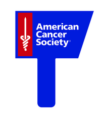 American Cancer Society Plastic Auction Paddles / Numbered Bidder Fans