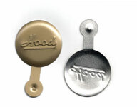 Embossed Metal Admission Tabs