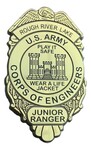Corps of Engineers (COE) Junior Ranger Plastic Badge
