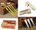 Masonry Tools & Hardware - String Line Blocks, Twigs & Pins with your custom printed branding or personalized logo.