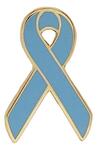 Light Blue / Sky Blue / Baby Awareness / Support Ribbon Lapel Pin
