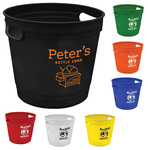 Plastic Popcorn Bucket w/ Molded Handles