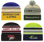 Custom Knit Beanie - Basic Text & Stock Designs