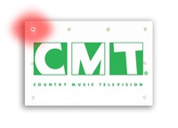 Blinking Large Rectangle Magnetic Clip Button