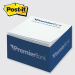 2-3/4 inch Post it Note Half Cube
