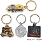 Metal Keychain in Custom Shape - Classic