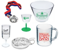 Sampling Glasses and Taster Stemware with your custom printed branding or personalized logo.