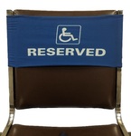 Imported Handicap / Handicapped RESERVED Chair Covers