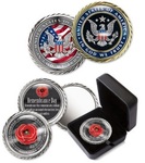 In Stock RUSH Metal Coin - 2" Diameter