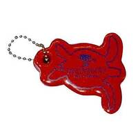 Turtle Shaped Floating Keychain