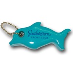 Dolphin Shaped Floating Keychain