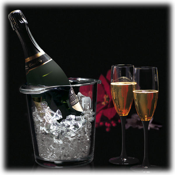 Island Ice Bucket with Two Flutes... from ASI 63110 ZZ MERGED - Jaffa/Norwood