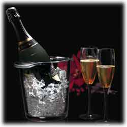 Island Ice Bucket with Two Flutes... from ASI 63110 ZZ MERGED - Jaffa/Norwood