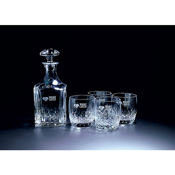 Petal Cut Decanter 5 Piece Set... from ASI 63110 ZZ MERGED - Jaffa/Norwood