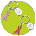 AIDS Ribbon Awareness Keychain... from ASI 62820 International Merch Concepts
