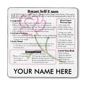 Breast Self-Exam Magnet... from ASI 92977 UniversalPromo, Inc
