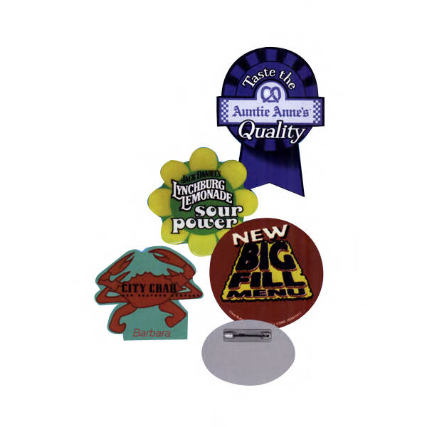Custom Celluloid Button Badges... from ASI 31840 ZZ OLD - Adco Litho Line Inc