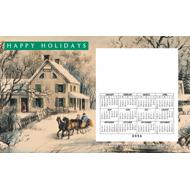 Currier & Ives- Holiday Magnetic Calendar Perfcard... from ASI 68507 The Magnet Group