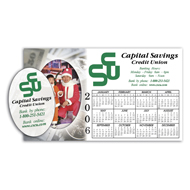 Picture Frame Calendar, Oval Cutout - 4 Color Process... from ASI 68507 The Magnet Group