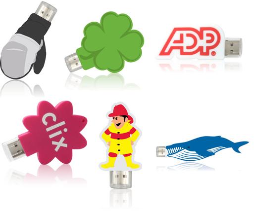 Custom Shaped USB Flash Drive ... from ASI 62124 iClick, Inc.