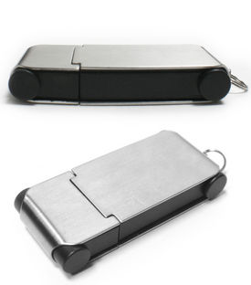Freeport Brushed Steel Memory Stick / USB Drive... from ASI 62124 iClick, Inc.