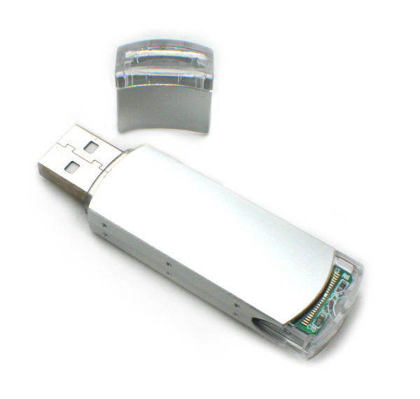 Kalamazoo Brushed Aluminum Memory Stick / USB Drive... from ASI 62124 iClick, Inc.